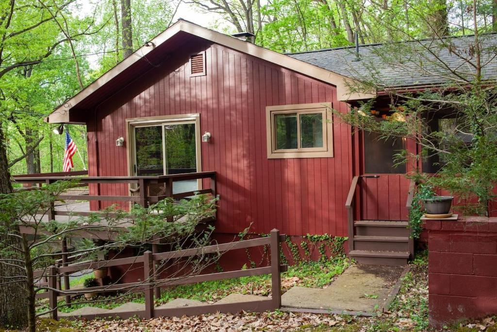 Modern Cabin With Hot Tub Grill Lake Beach Wineries Hiking Fishing And Hershey Park Family And Pet Friendly Superhosts On Ab&B Mount Gretna Exterior foto